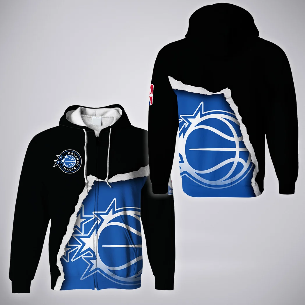 Sport Spirit Crew Zipper Hoodie, Classic Sport Full-Zip Hoodie HVN1273