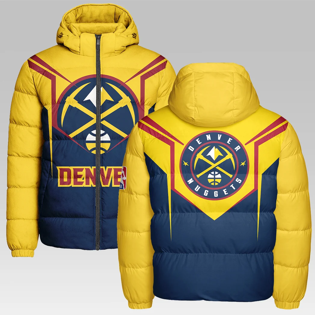 Sport Spirit Nation Hooded Cotton Jacket, Bold Spirit Supporter Coat HVN1279