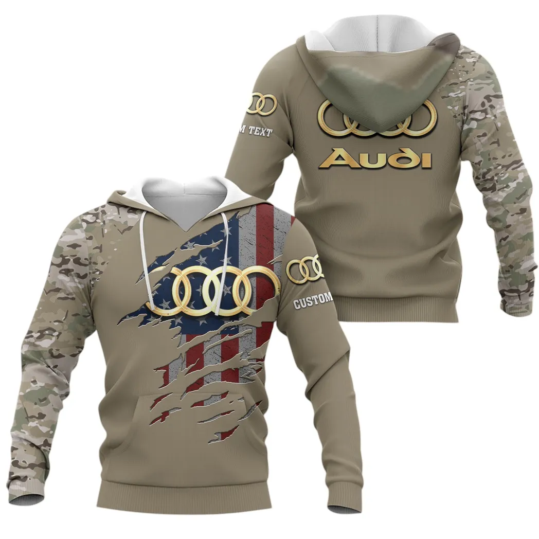 Sports Sedan Hoodie 3D Print, Track Day Style Hoodie CAR460