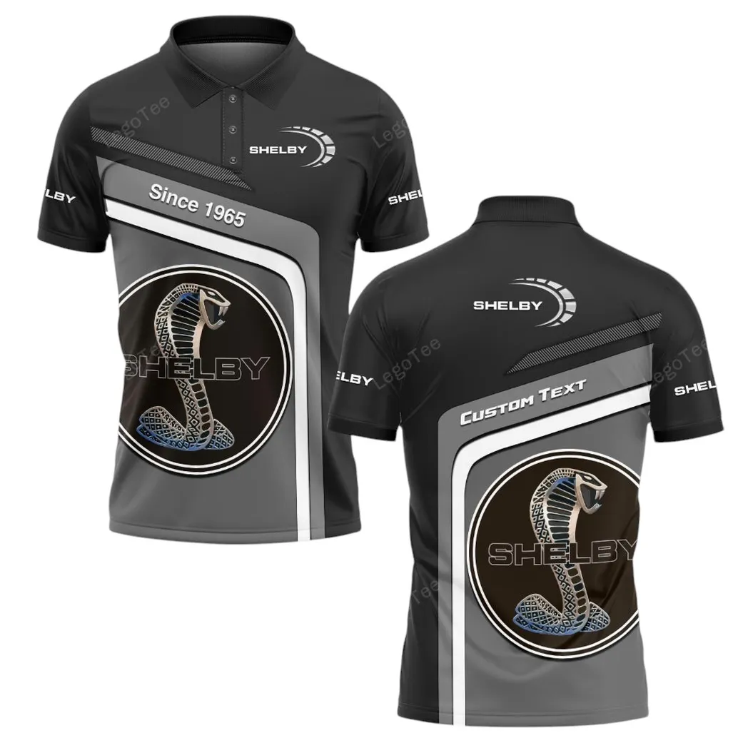 Sporty Coupe Polo Shirt, Rugged Sport Streetwear Polo For Car Enthusiasts CAR11103032568