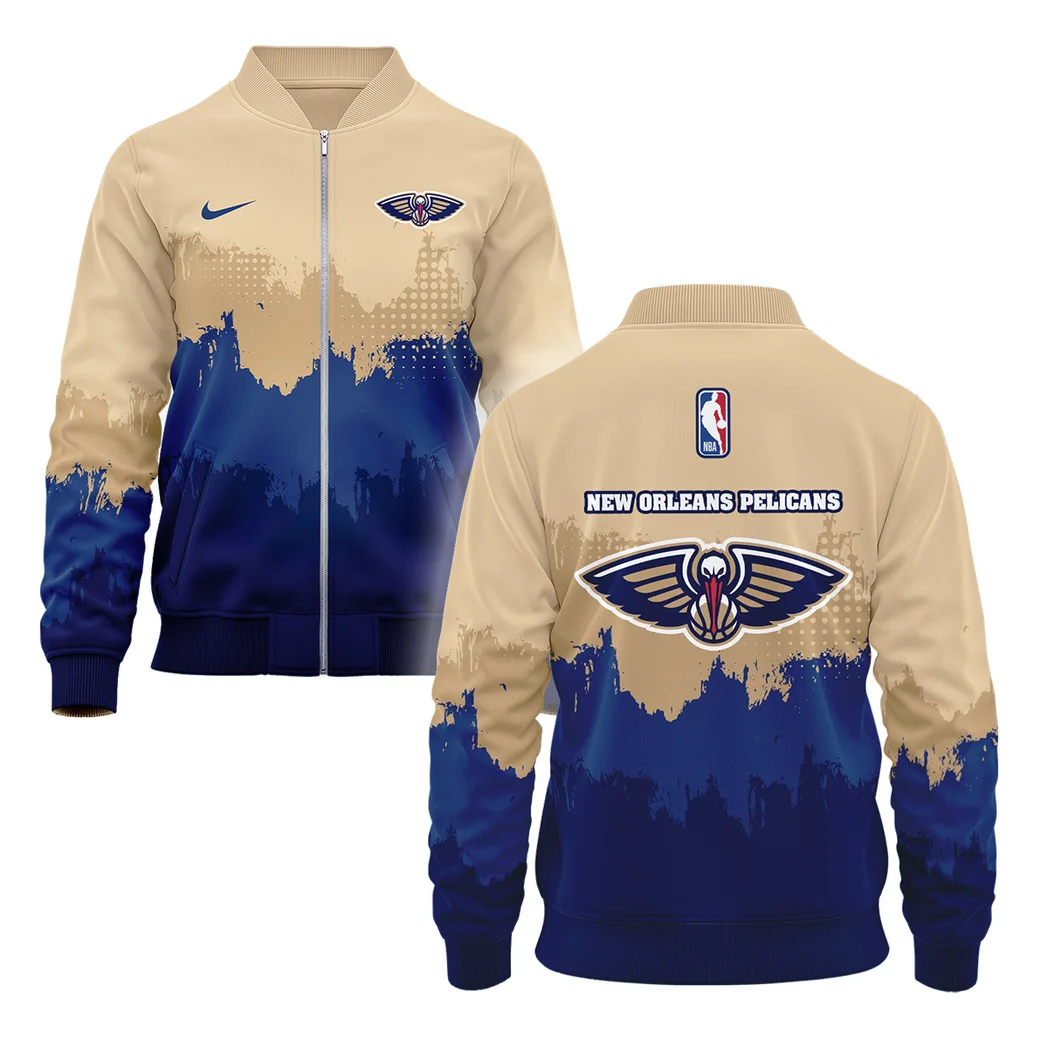 Streetwear Court Culture Bomber Jacket, Sports Fan Bomber Jacket HVN1094NO