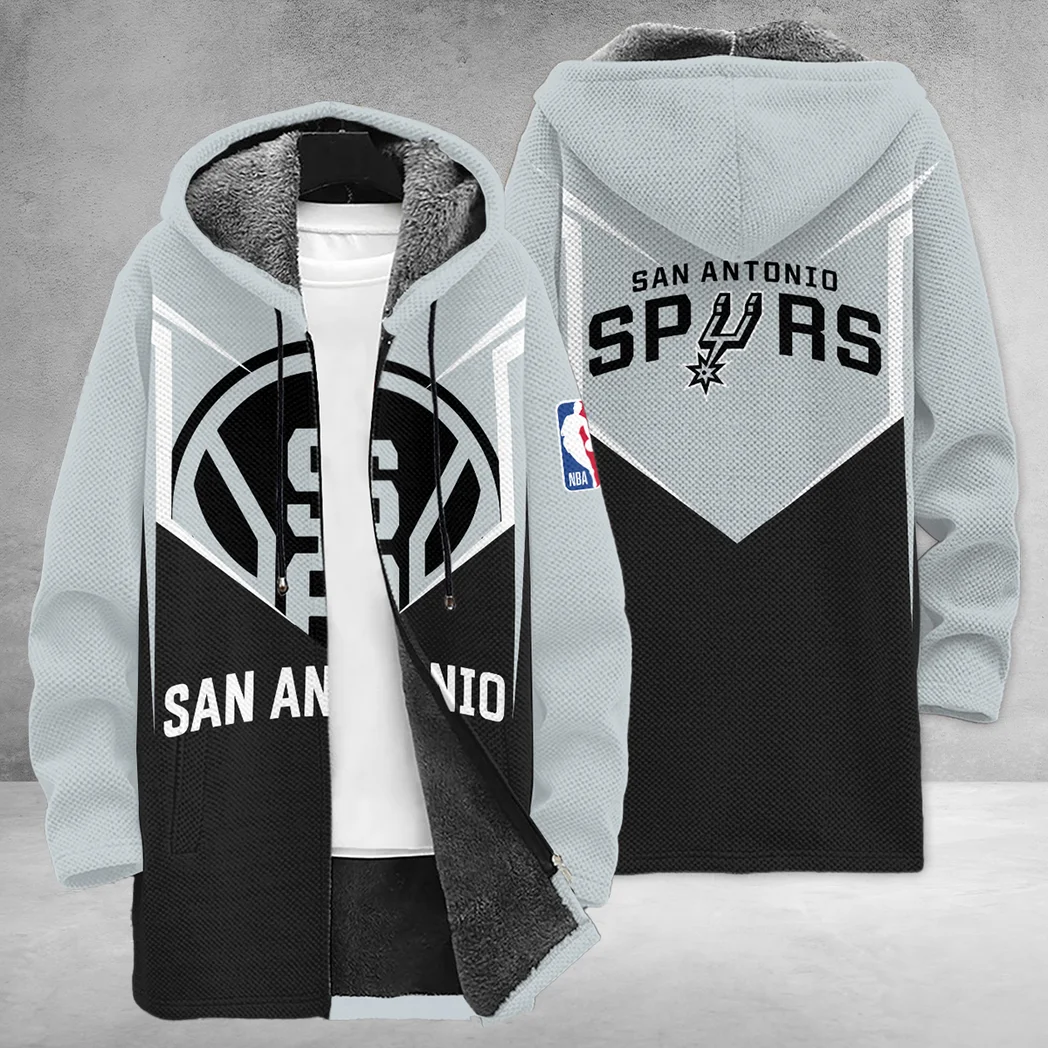 Streetwear Court Culture Fleece Windbreaker Jacket, All-Season Fan Jacket HVN1279