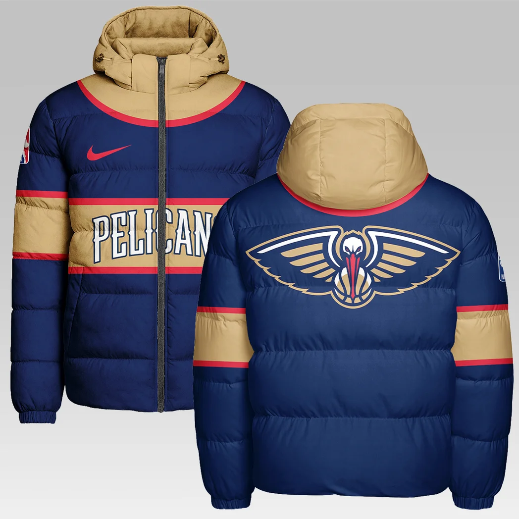 Streetwear Court Culture Hooded Cotton Jacket, Bold Game Day Jacket HVN1275