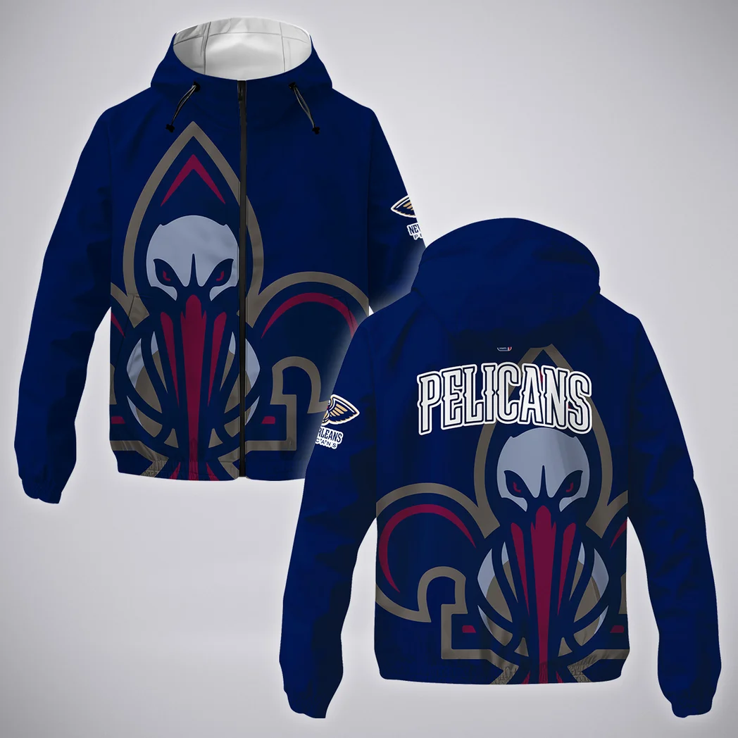 Streetwear Court Culture Windbreaker Jacket, Game Day Waterproof Jacket HVN1278
