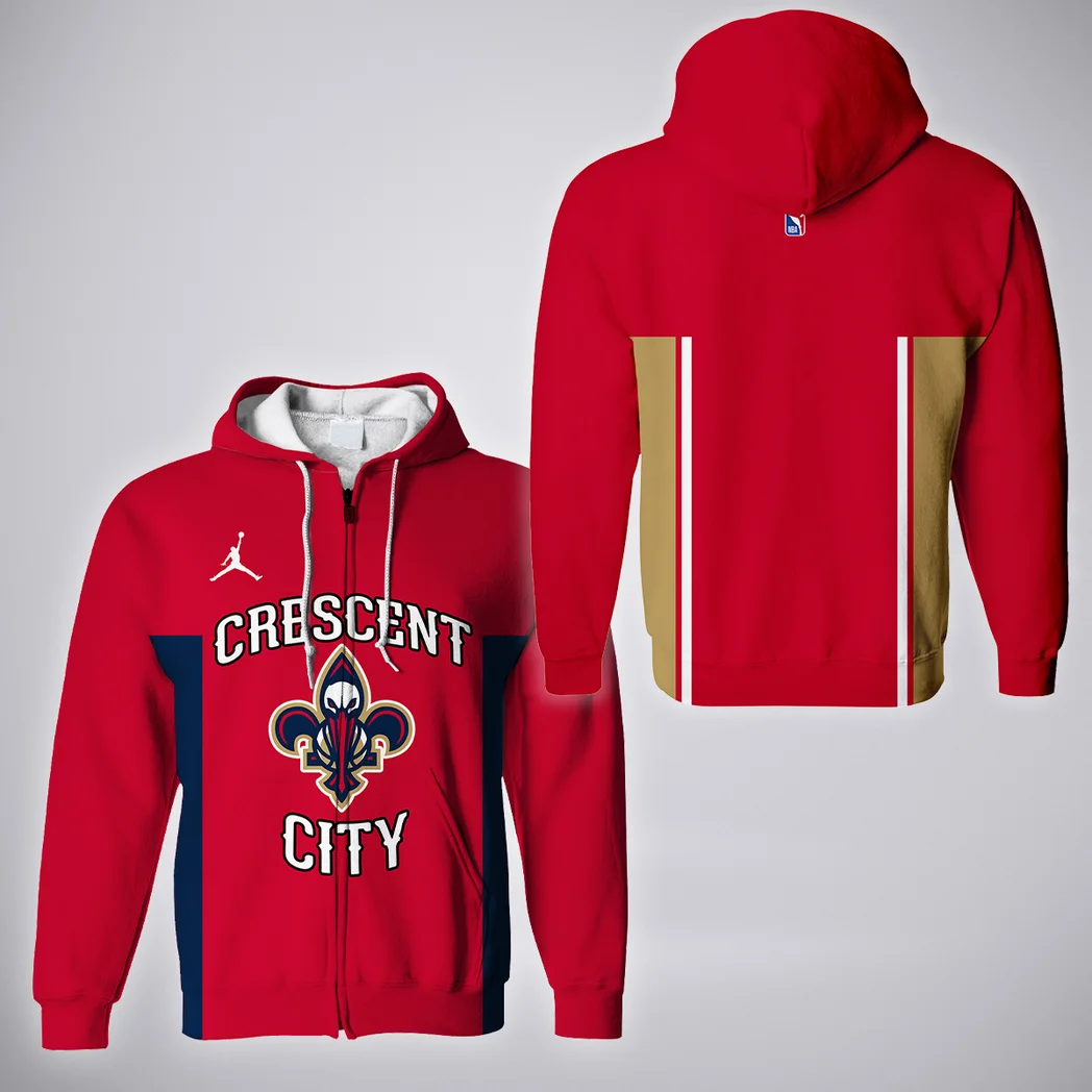 Streetwear Court Culture Zipper Hoodie, Sport Spirit Hoodie HVN1277