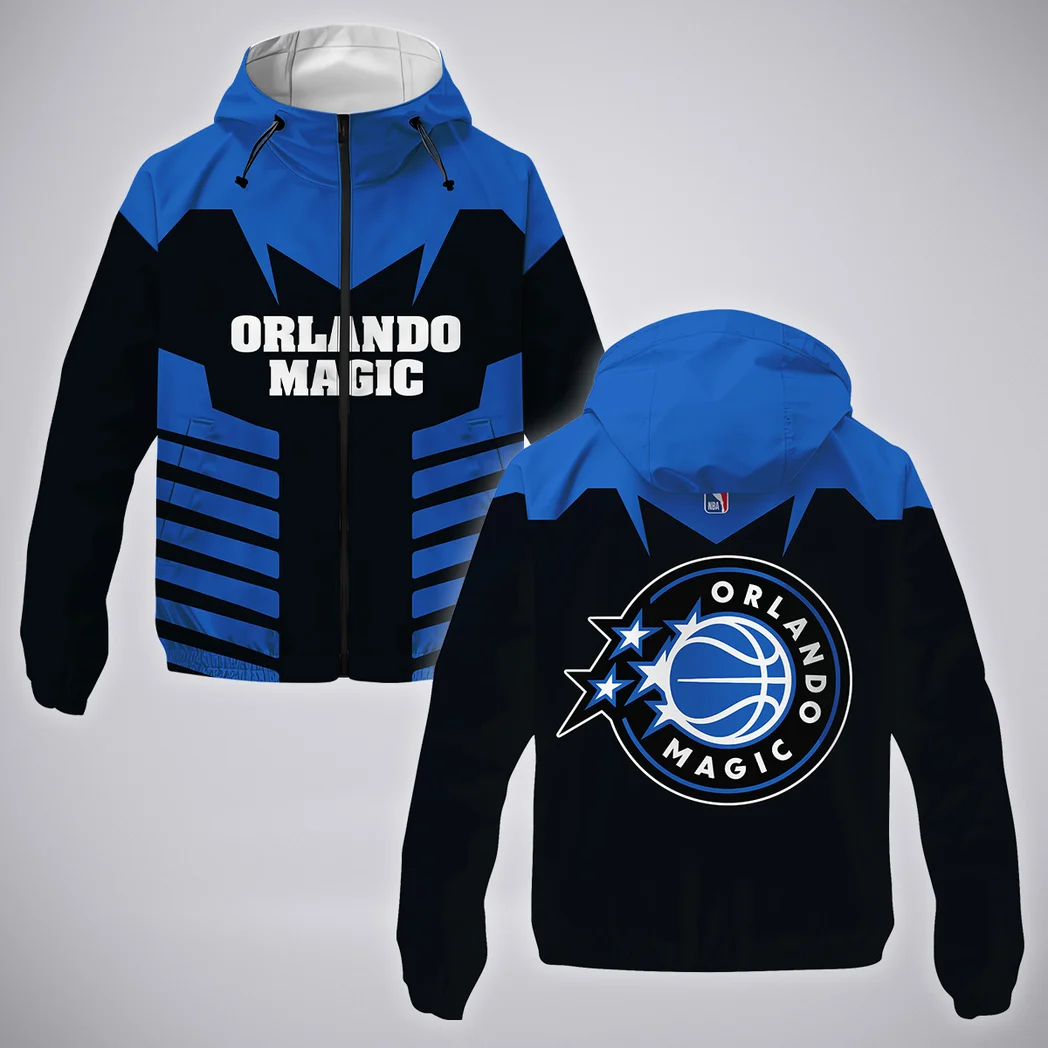 Streetwear Court Energy Windbreaker Jacket, Game Day Waterproof Jacket HVN1272