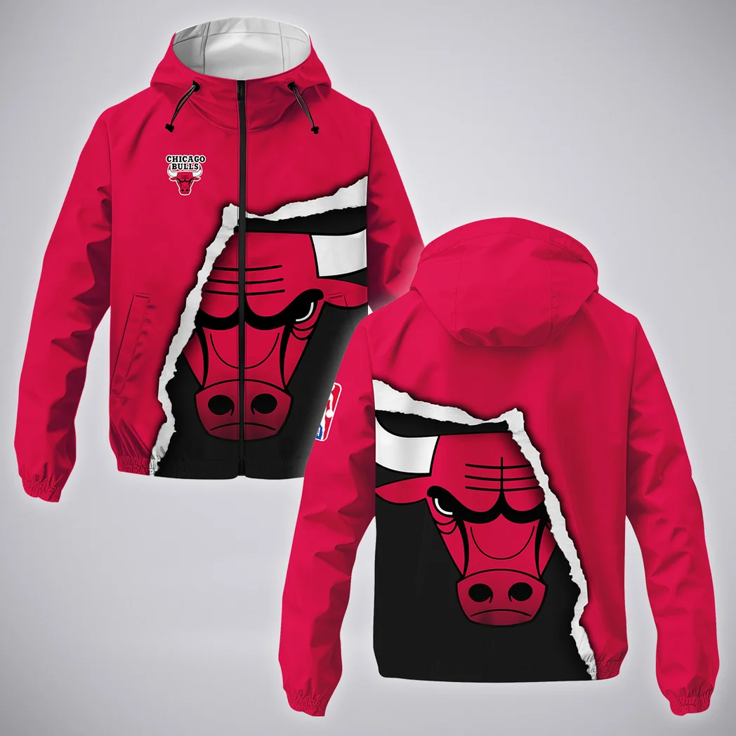 Streetwear Fan Spirit Windbreaker Jacket, Game Day Waterproof Jacket HVN1273