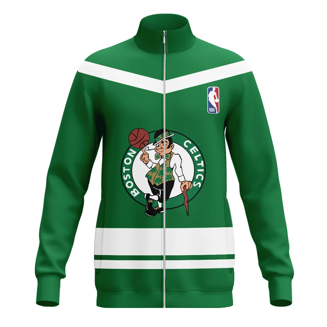 Streetwear Hoop Fans Stand Collar Jacket, Lightweight Comfort Jacket for Fans HVN1055BC - Image 2