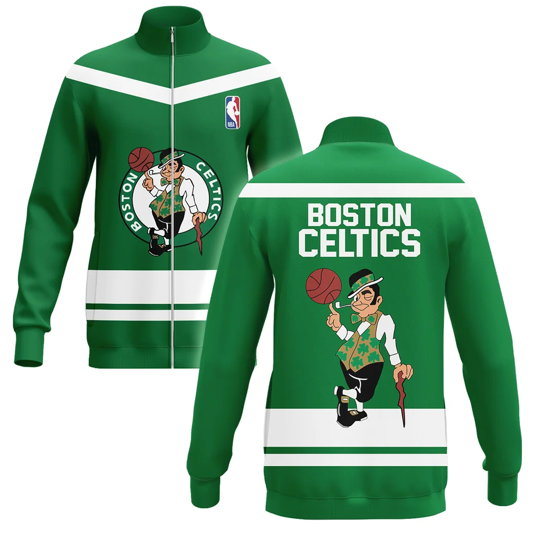 Streetwear Hoop Fans Stand Collar Jacket, Lightweight Comfort Jacket for Fans HVN1055BC