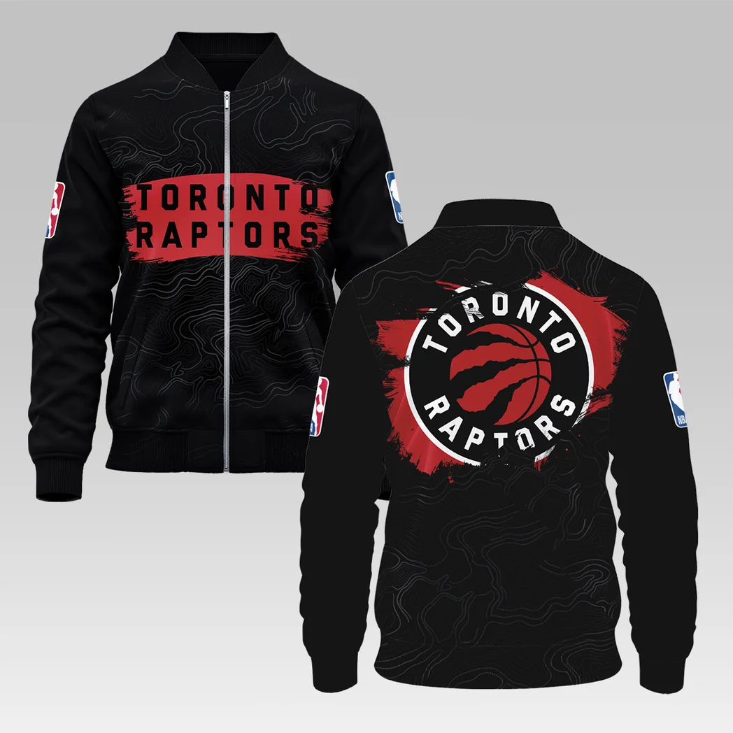 Streetwear Hoop Lifestyle Bomber Jacket, Bomber Jacket Stadium Style HVN1276