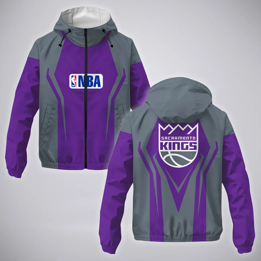 Streetwear Slam Crew Windbreaker Jacket, Game Day Waterproof Jacket HVN1274