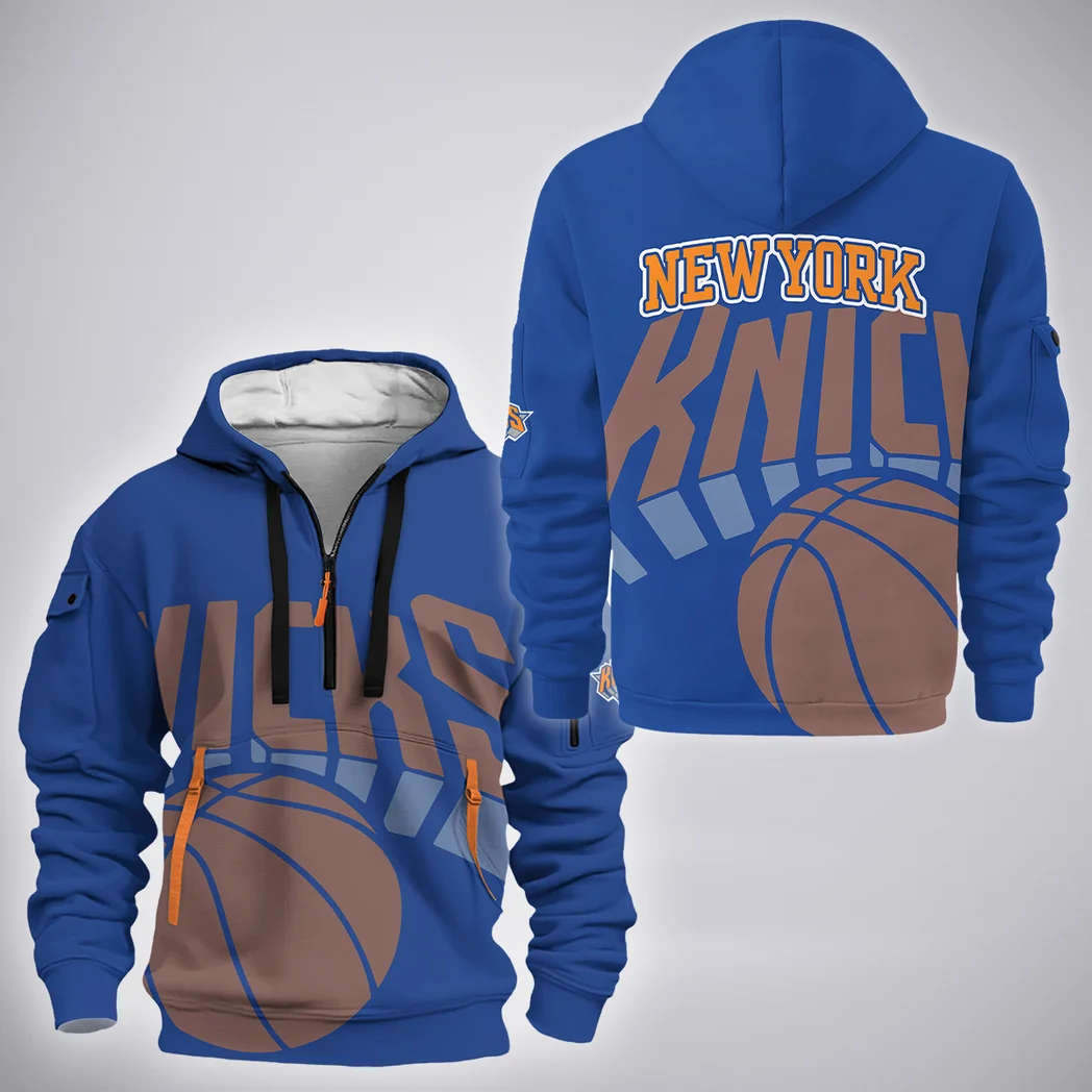 Streetwear Slam Culture Hoodie Half Zip 3D, Game Day Half-Zip Hoodie HVN1278