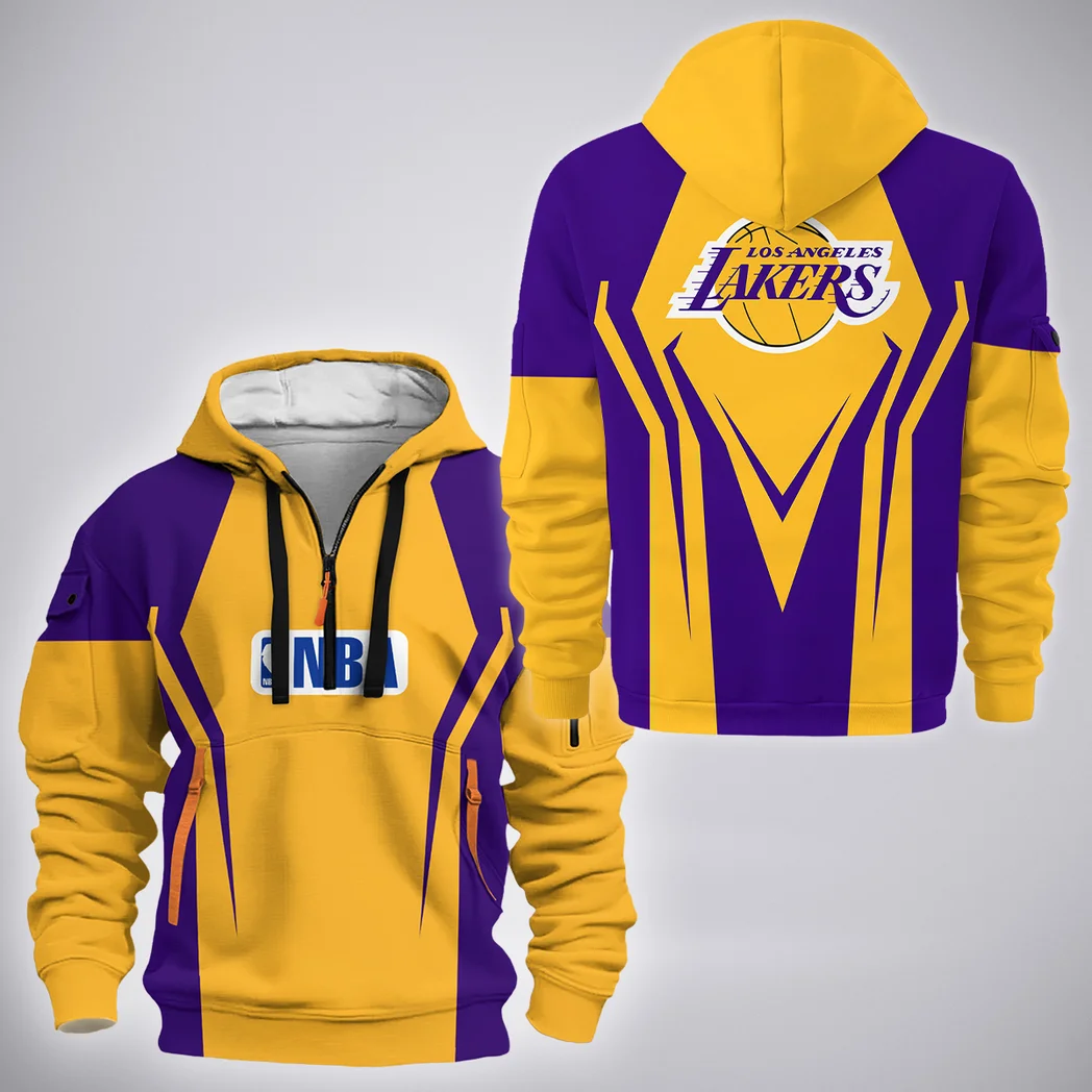Streetwear Slam Energy Hoodie Half Zip 3D, Supporter Style Half-Zip Hoodie HVN1274