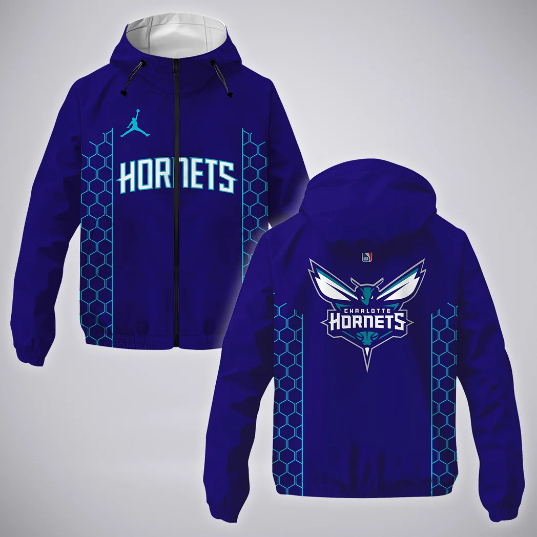 Streetwear Sport Fans Windbreaker Jacket, Game Day Waterproof Jacket HVN1277