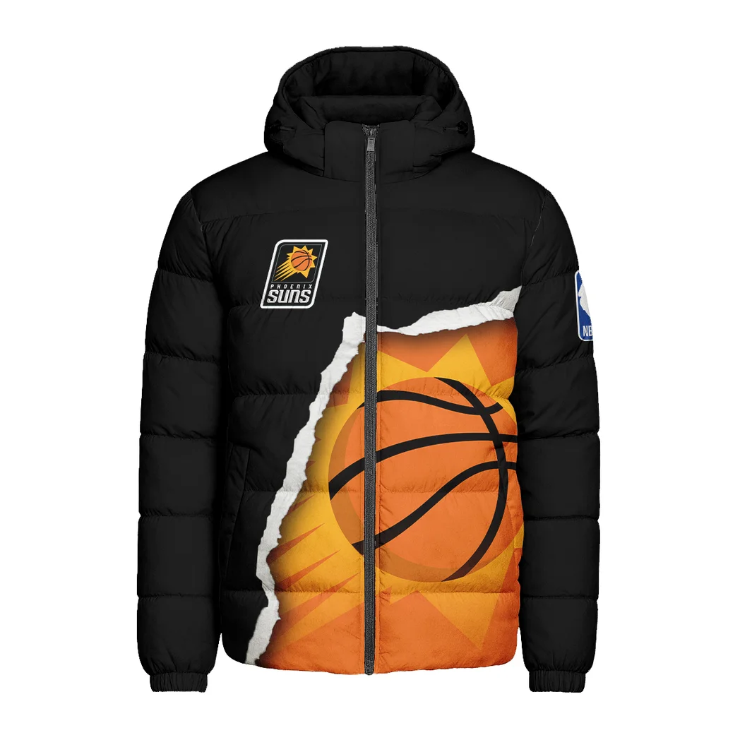 Streetwear Supporter Crew Hooded Cotton Jacket, Bold Spirit Supporter Coat HVN1273 - Image 2