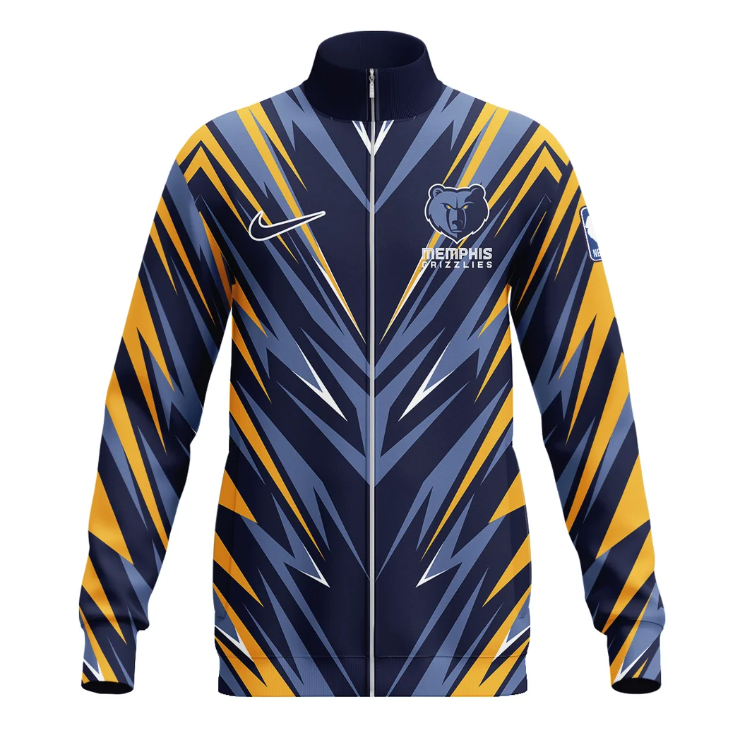 Streetwear Supporter Crew Stand Collar Jacket, Stadium Spirit Everyday Comfort Jacket HVN1063MG - Image 2