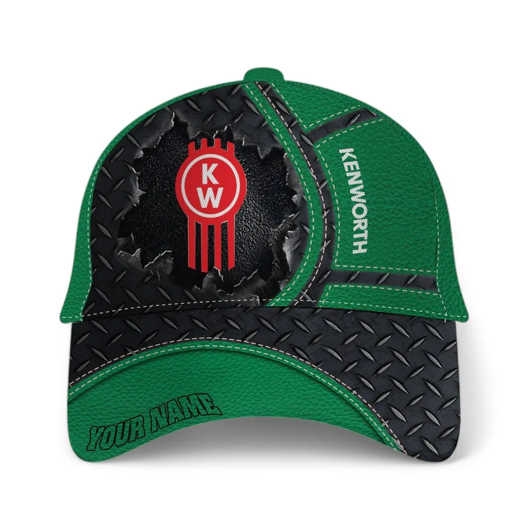 Sturdy Semi Classic Cap, Performance Style Baseball Cap For Auto Lovers CAR490 - Green