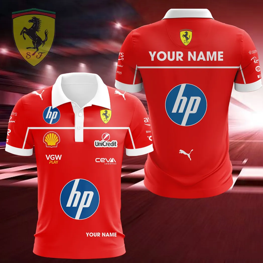 Supercharged Muscle Polo Shirt, Casual Everyday Polo For Car Enthusiasts CAR418050925666