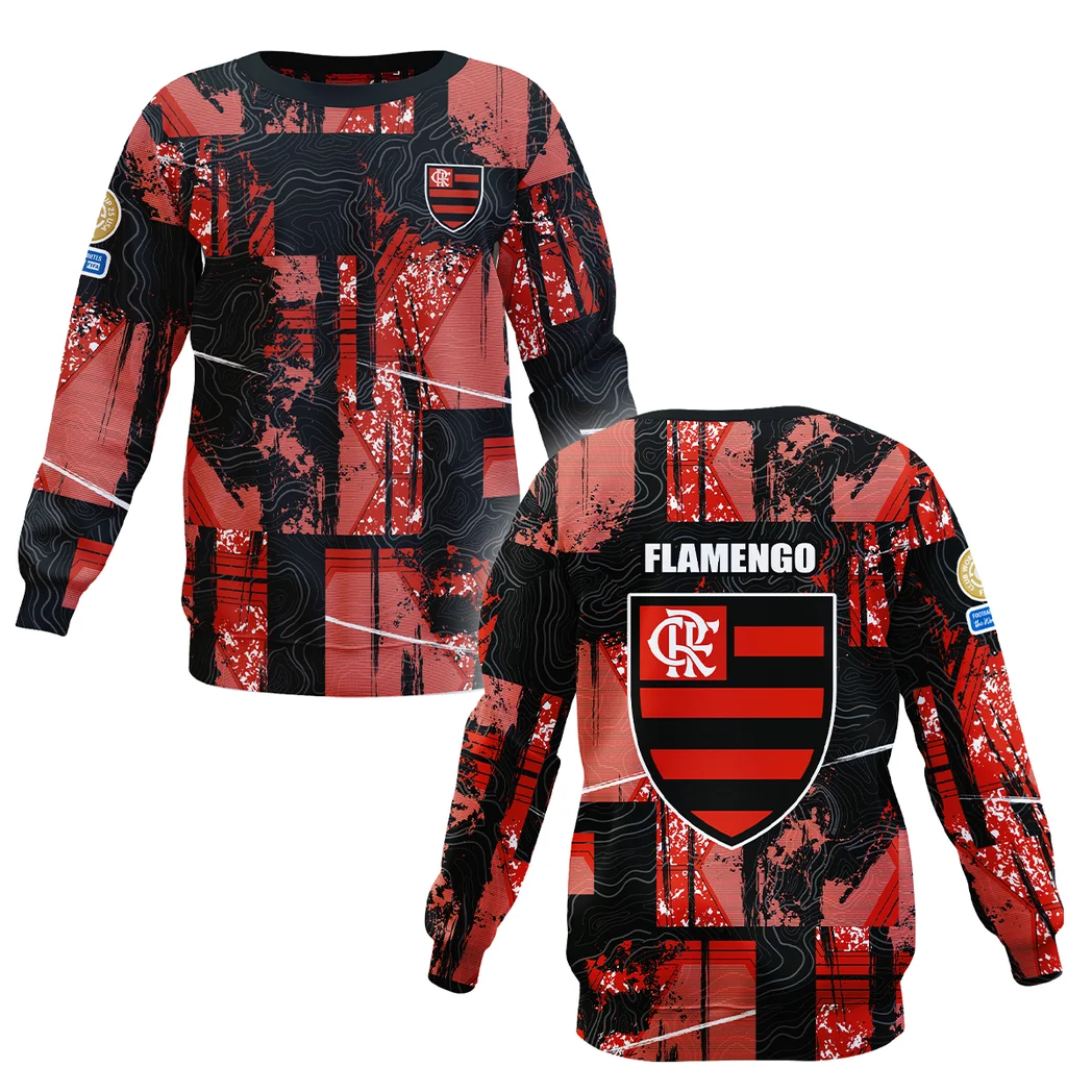 Supporter Club Sweatshirt, Street Style Fan Sweatshirt HVN1083FL