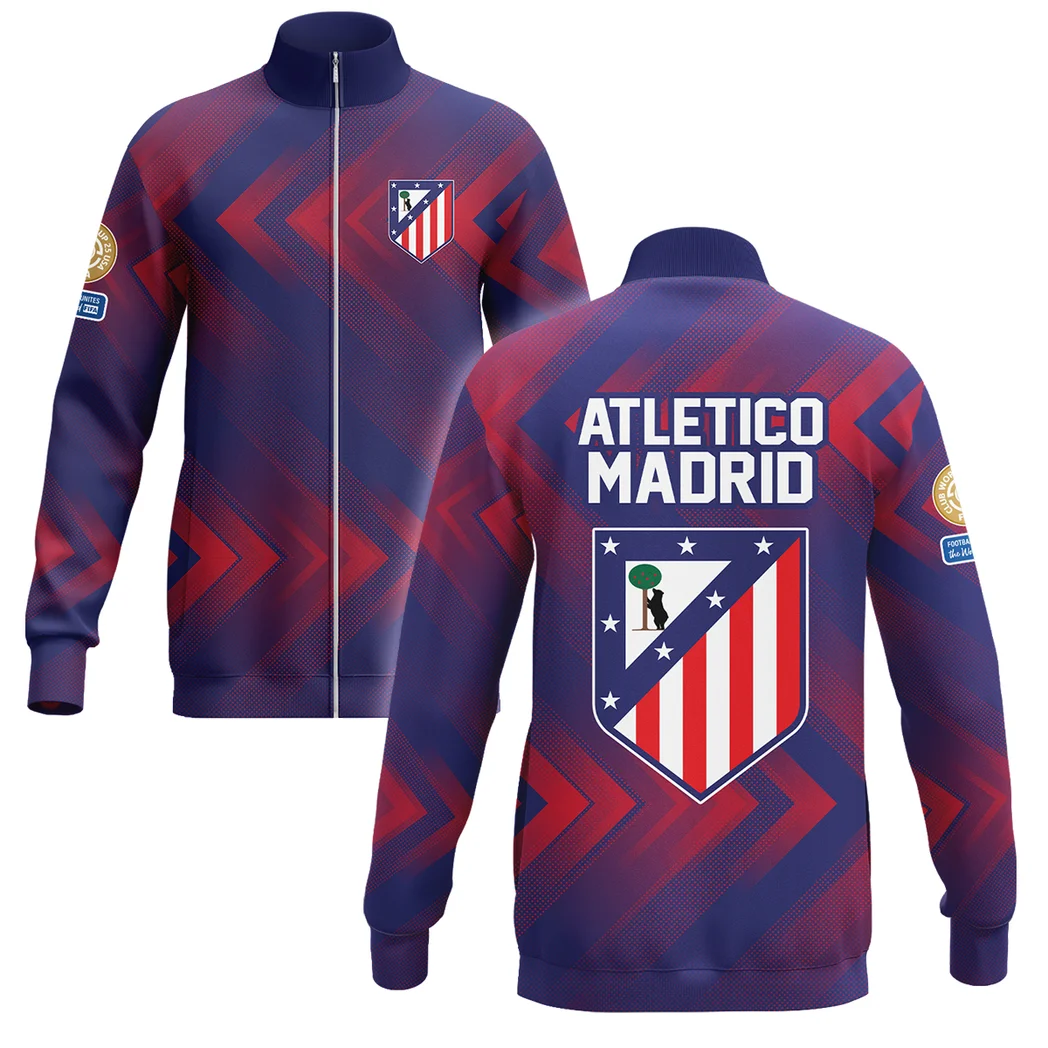 Supporter Pride Stand Collar Jacket, Casual Fit Game Day Ready Jacket HVN1064AM