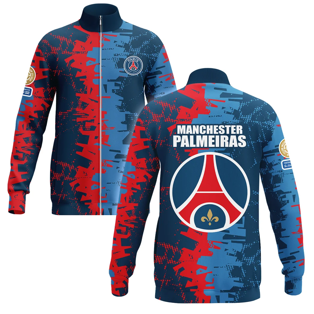 Supporter Squad Stand Collar Jacket, Athletic Stretch Fan Comfort Jacket HVN1082PS