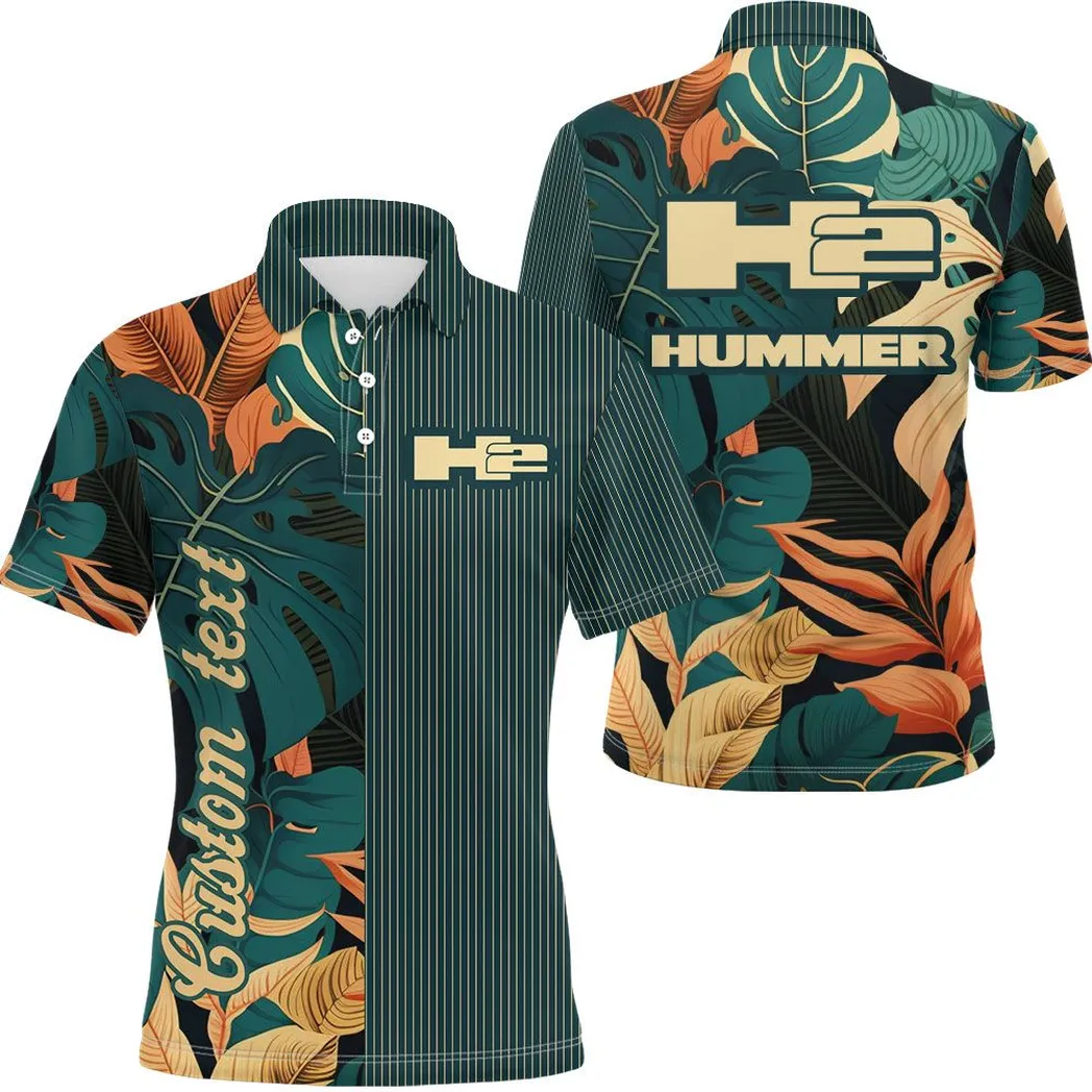 Tactical Utility Truck Polo Shirt, Sporty Casual Polo For Car Enthusiasts CAR434041725271