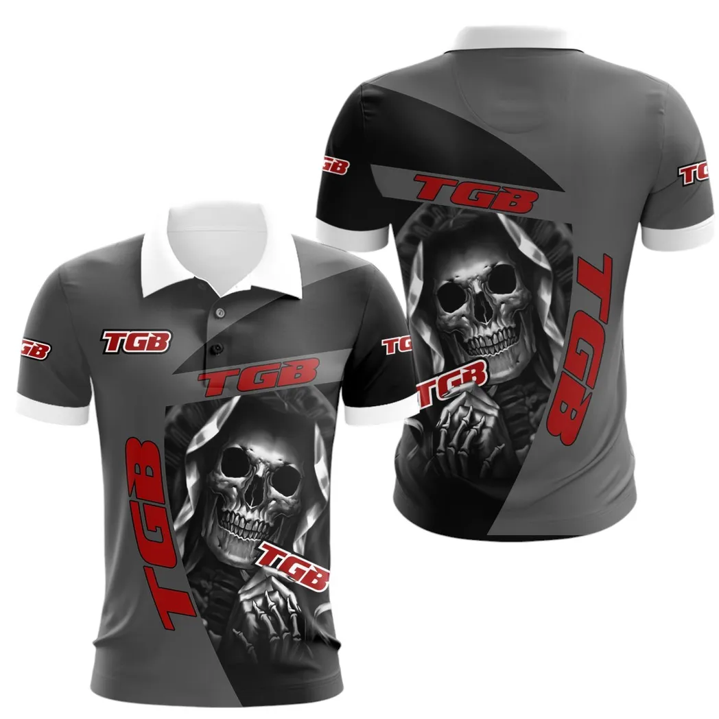 Timeless Cruiser Polo Shirt, Adventure-Ready Street Polo For Motorcycle Owner CAR6702212593
