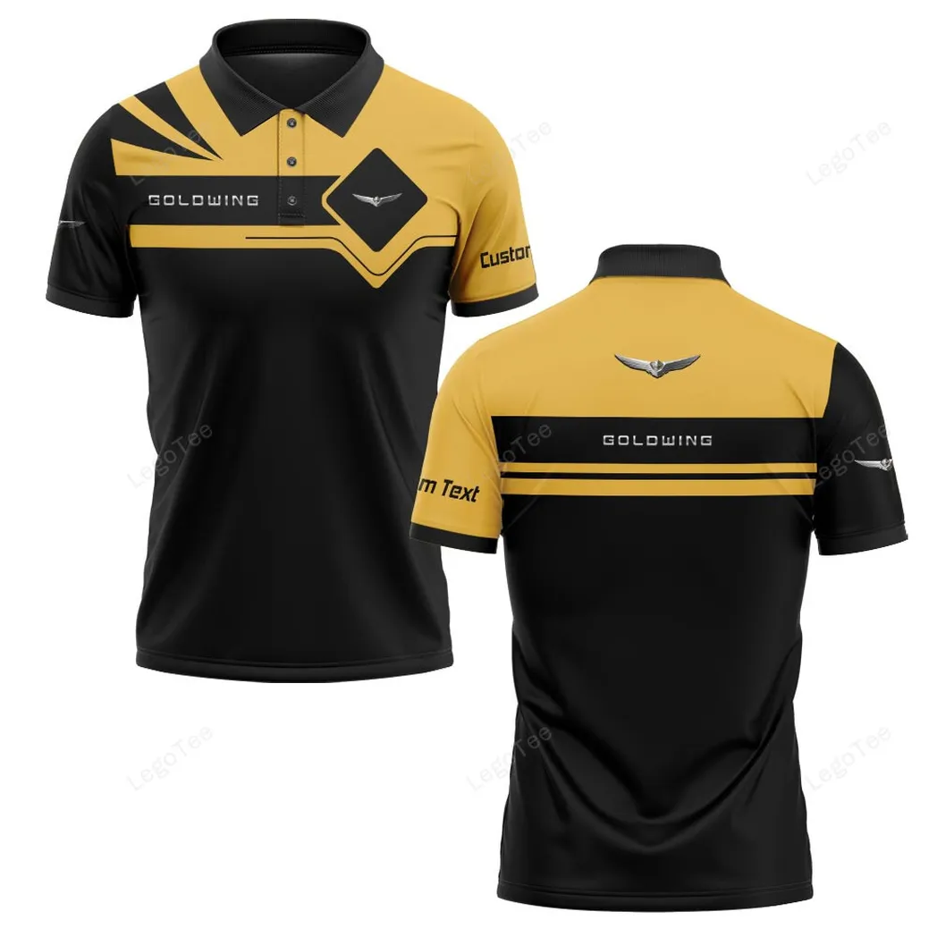 Touring Motorcycle Polo Shirt, Lightweight Streetwear Polo For Car Enthusiasts CAR9803032532
