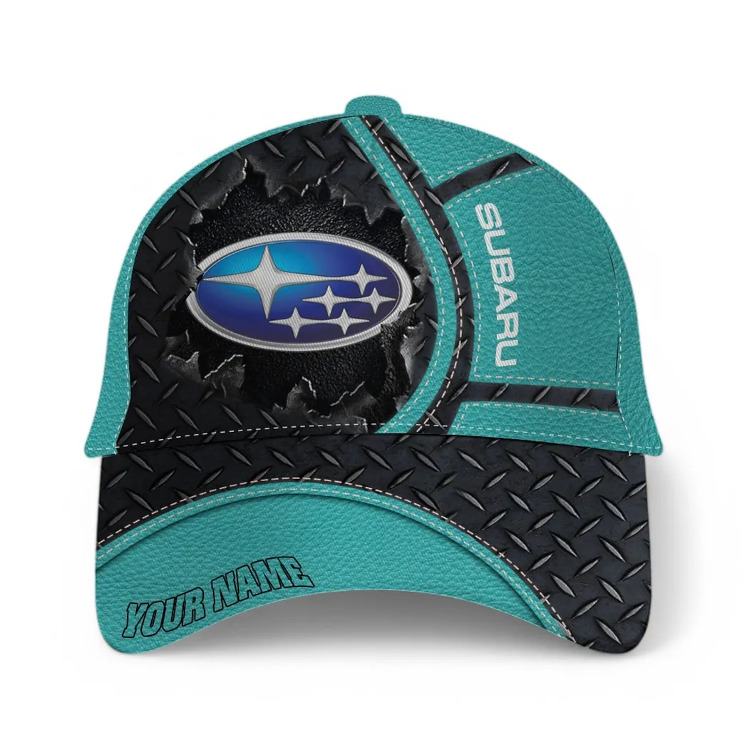 Touring Sedan Classic Cap, Motorsport Lifestyle Baseball Cap For Auto Fans CAR490 - Cyan