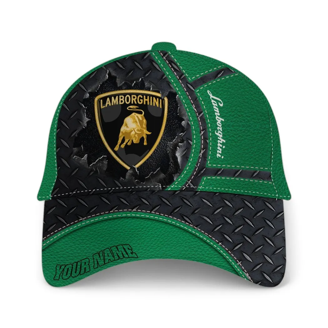 Track-Ready Supercar Classic Cap, Trackside Style Baseball Cap For Auto Collectors CAR490 - Green