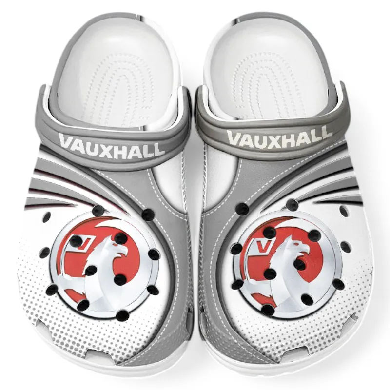 Trendy Small City Car Themed Clog, Full Print Lightweight Footwear for Fans of Automotive Style CAR181 - Gray