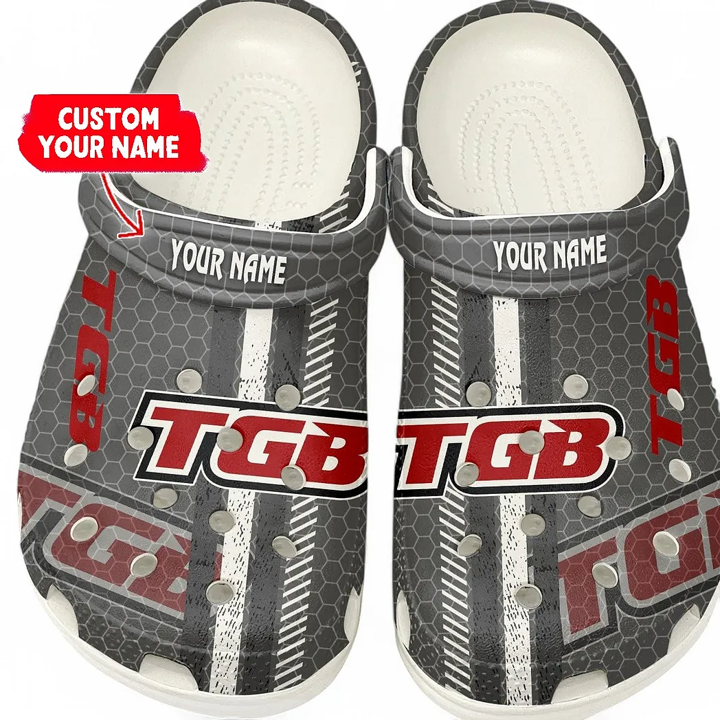 Trendy Utility ATV Themed Clog, Full Print Lightweight Footwear for Fans of Automotive Style CAR820 - White
