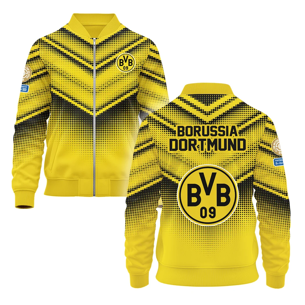 Treue Fangruppe Bomber Jacket, Custom Bomber Jacket Fans HVN1065BD