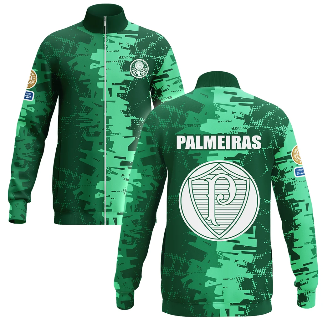 True Fans Stand Collar Jacket, Casual Fit Game Day Ready Jacket HVN1082PA