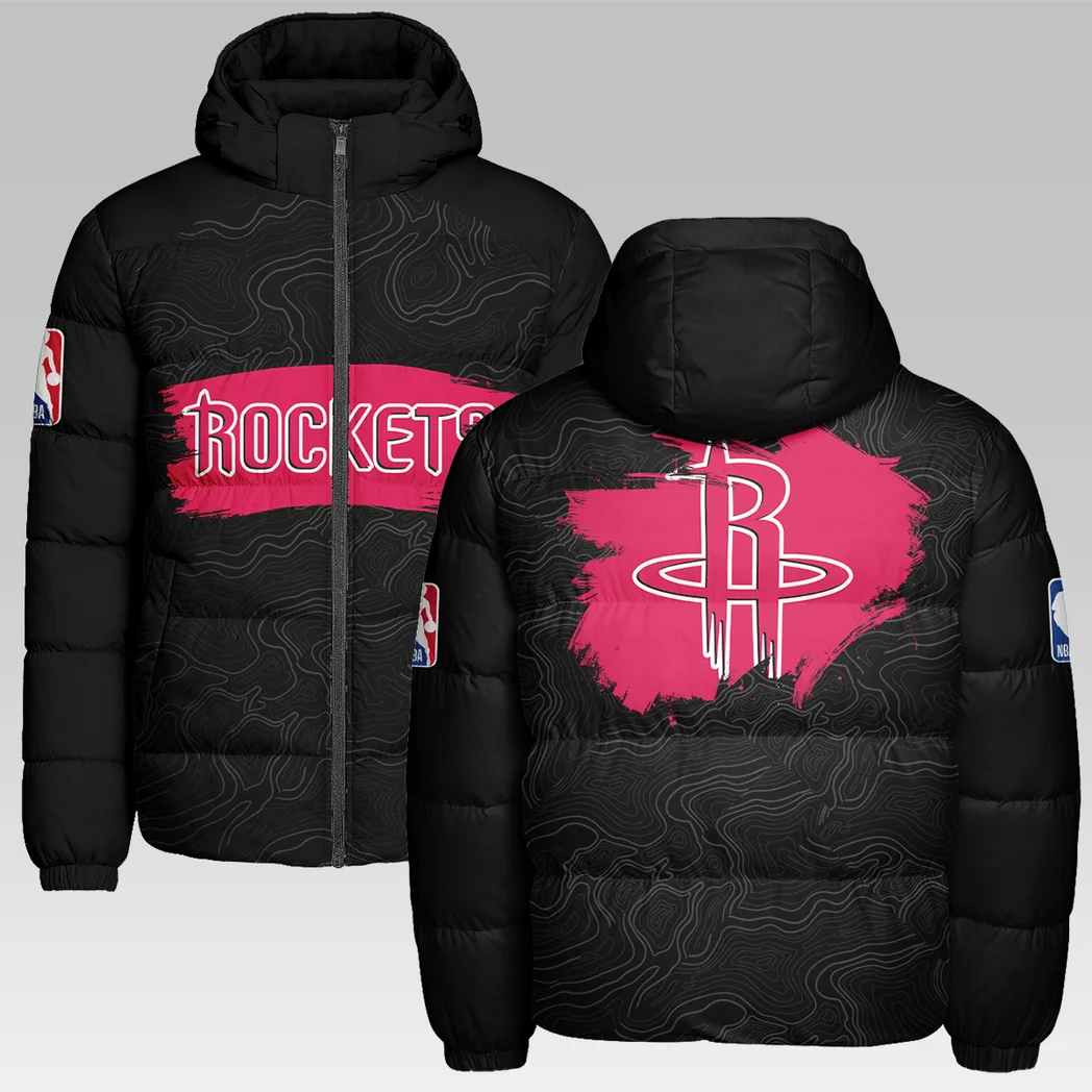 True Supporter Spirit Hooded Cotton Jacket, Travel-Ready Sport Puffer HVN1276