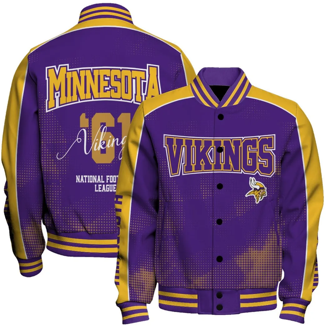 Twin Cities Squad Baseball Jacket, Ultimate Game-Day Jacket NFL550