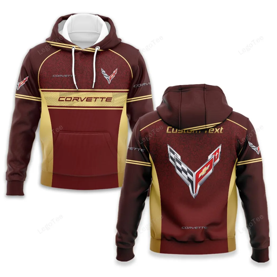 Two-Seater Sports Car Hoodie 3D Print, Road Trip Travel Hoodie CAR137