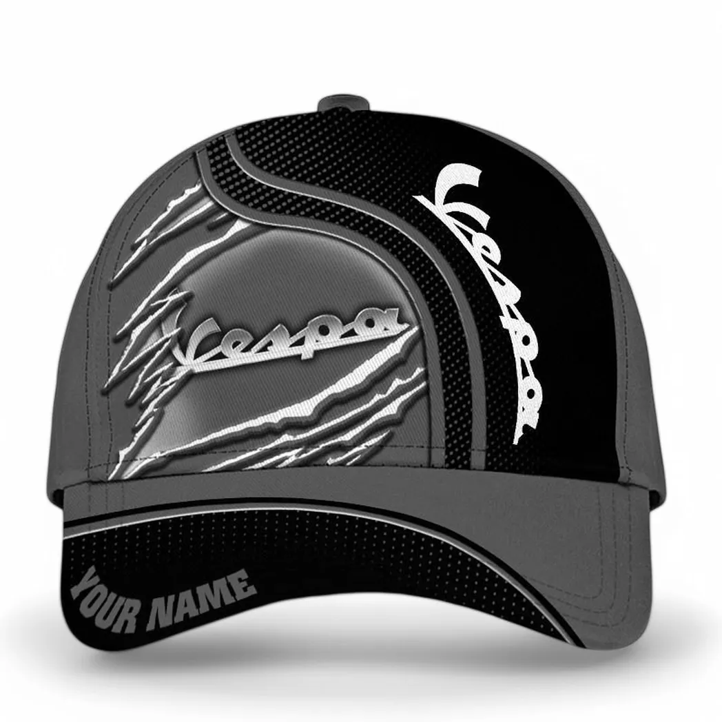 Two-Wheeler Classic Cap, Garage Crew Baseball Cap For Auto Fans CAR500 - Black