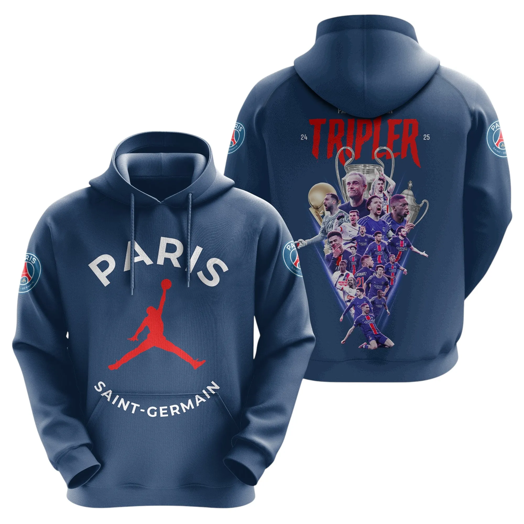 United Support Hoodie, Old-School Garage Spirit Hoodie PSG940