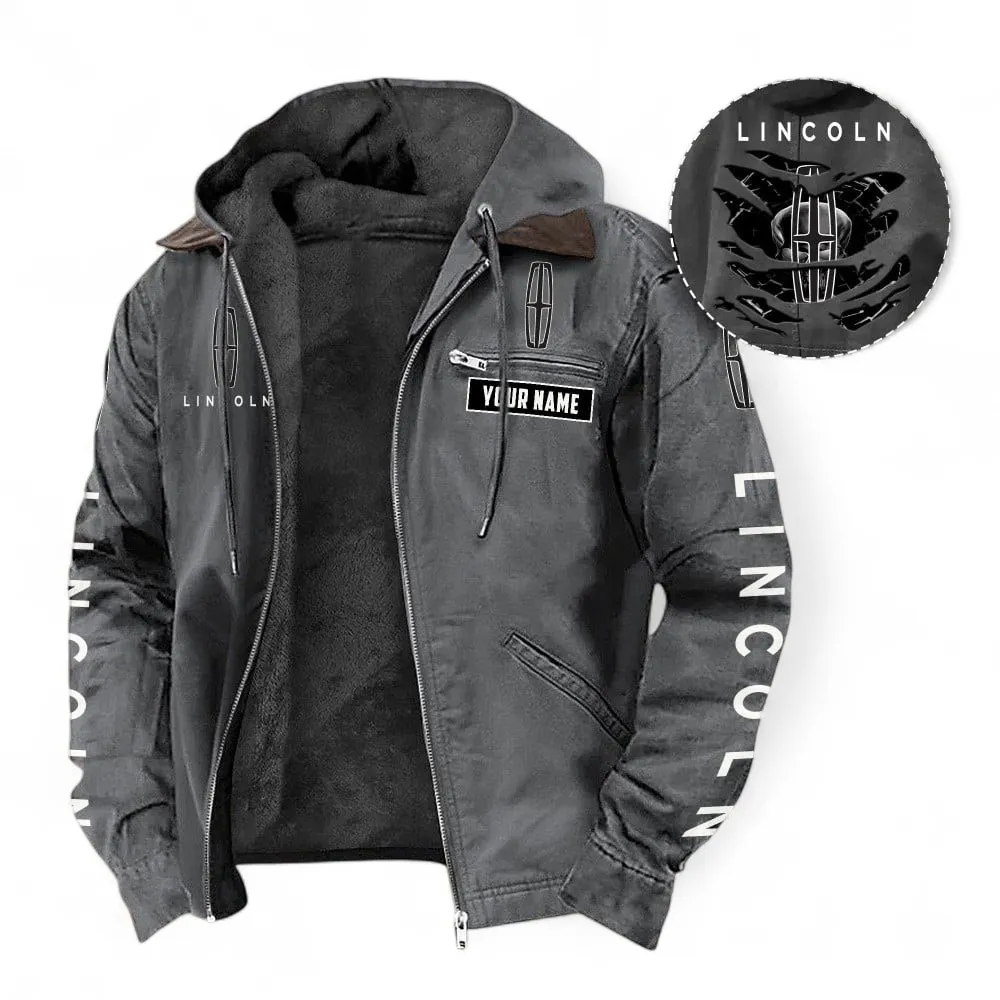 Upscale Vehicle Hooded And Flannel Hoodie, Sporty & Casual  Hoodie For Car Lovers CAR391 - Gray