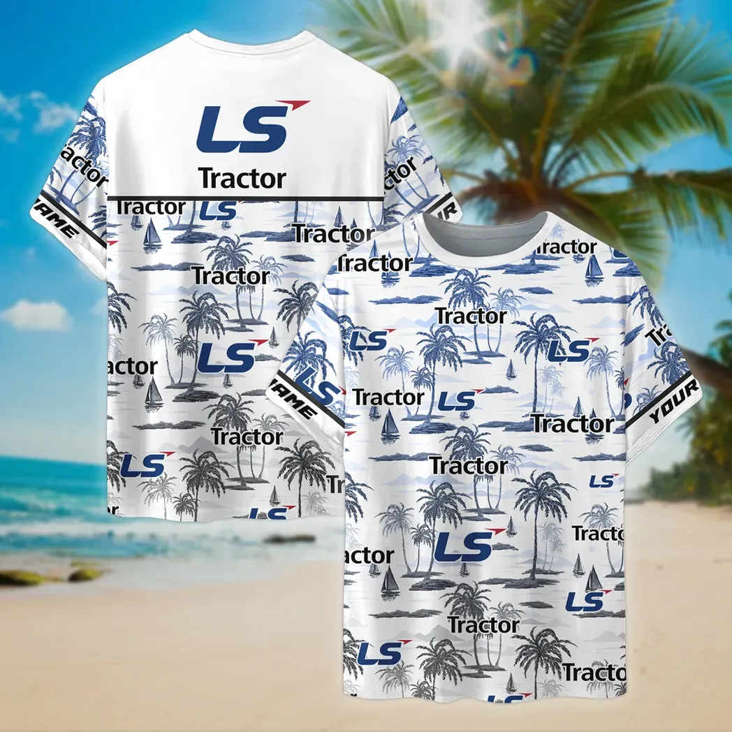 Utility Tractor T-Shirt 3D Print, Motorsport Pride T-Shirt CAR205