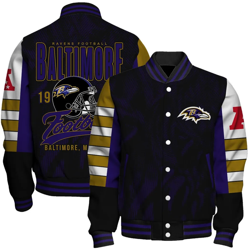 Victory Claws Baseball Jacket, Performance Fan Varsity Jacket NFL550