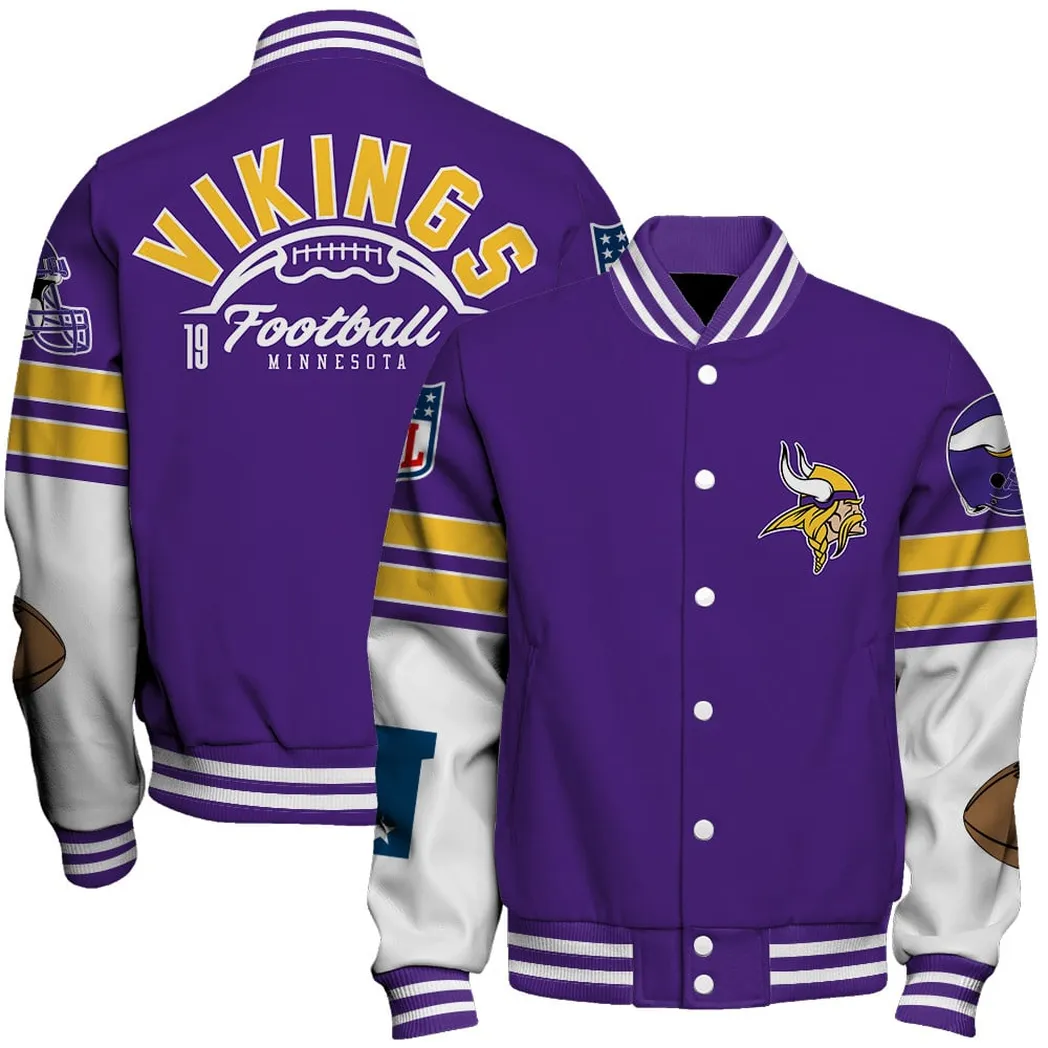 Victory Halo Baseball Jacket, Sport Lifestyle Varsity Jacket NFL550