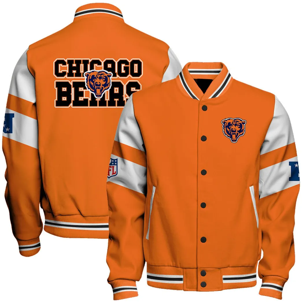 Victory Paws Baseball Jacket, Varsity Style Supporter Jacket NFL550