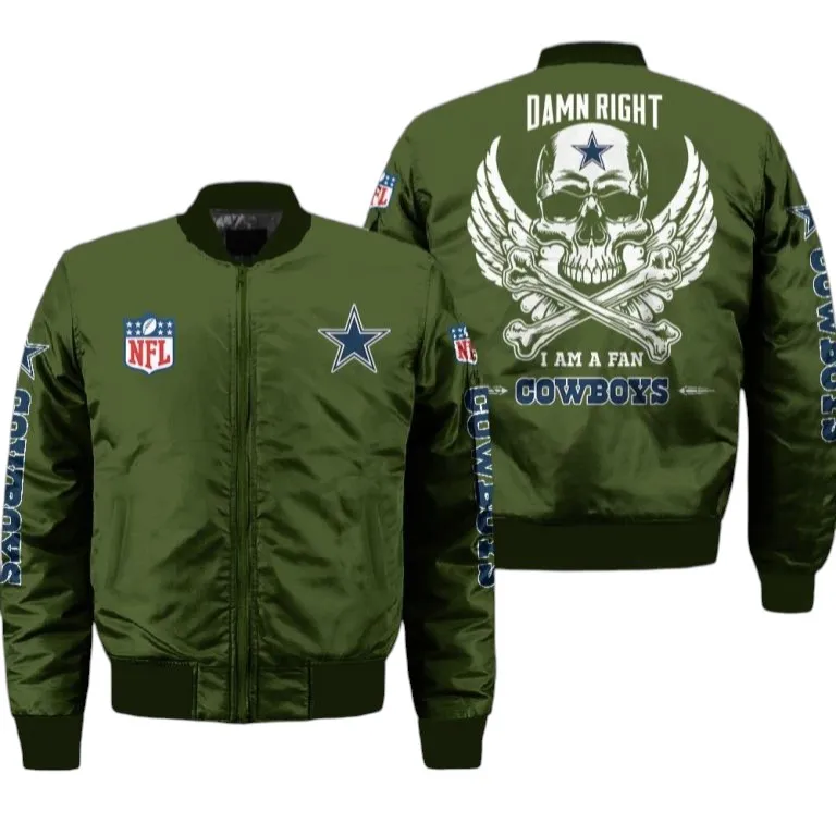 Victory Paws Bomber Jacket, Bomber Jacket Stadium Style NFL136