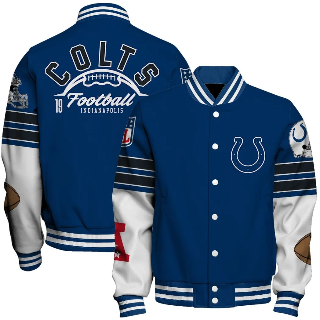 Victory Spears Baseball Jacket, Varsity Style Supporter Jacket NFL550