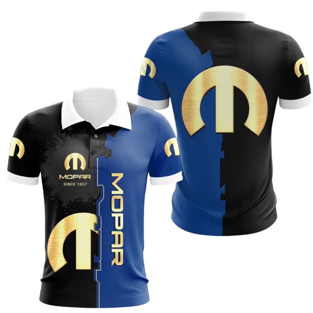 Vintage Car Tuning Polo Shirt, Sporty Casual Polo For Car Enthusiasts CAR44021725066