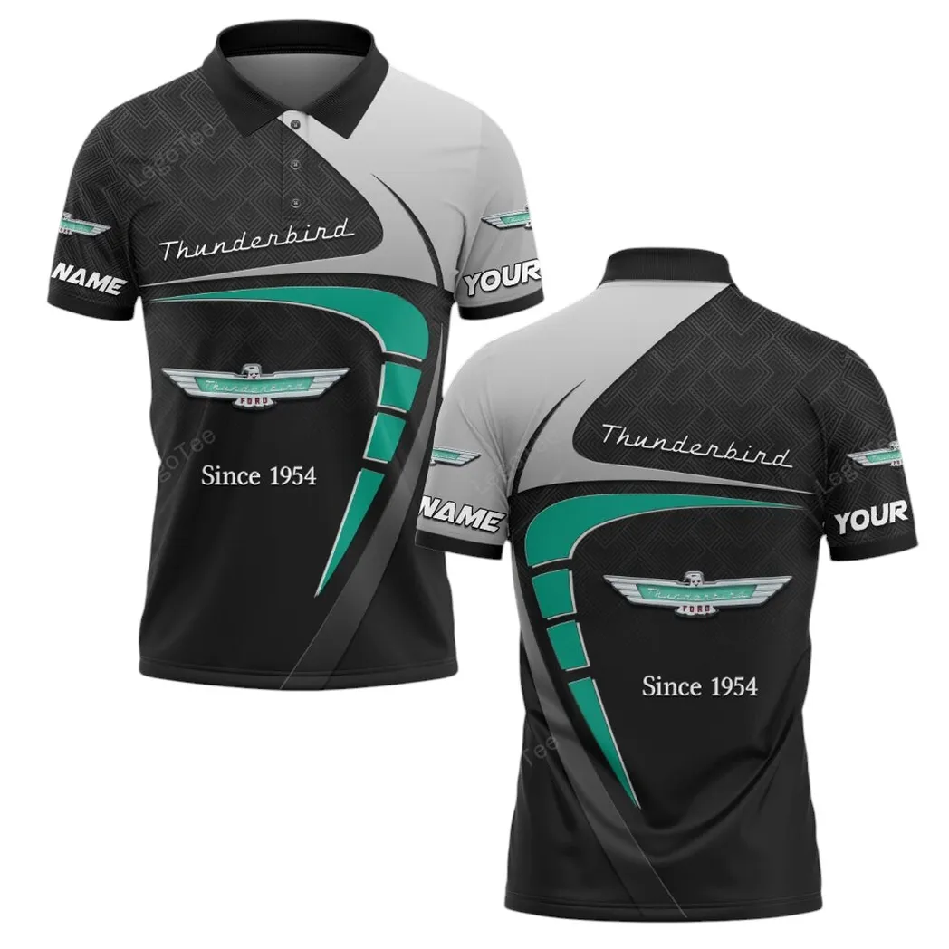 Vintage Muscle Polo Shirt, Casual Street Polo For Car Enthusiasts CAR11603032574