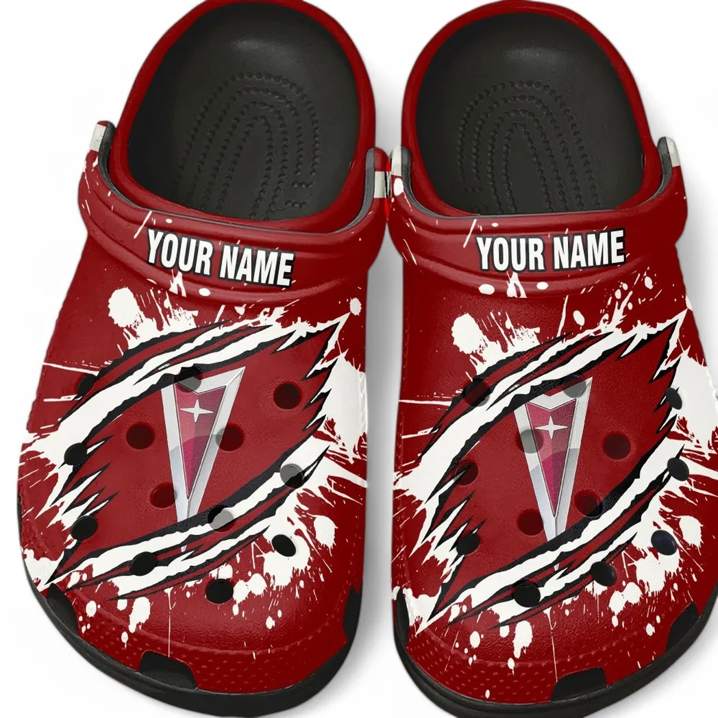 Vintage Sports Coupe Culture Clog, Stylish All Over Print Lightweight Shoes for Auto Fans and Streetwear Style CAR560 - Black