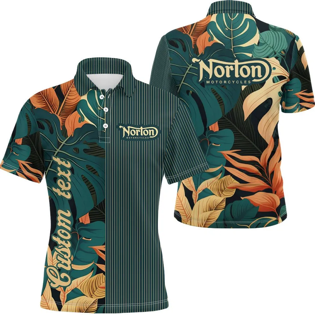 Vintage Two-Wheeler Polo Shirt, Durable Streetwear Polo For Motorcycle Owner CAR434041725304